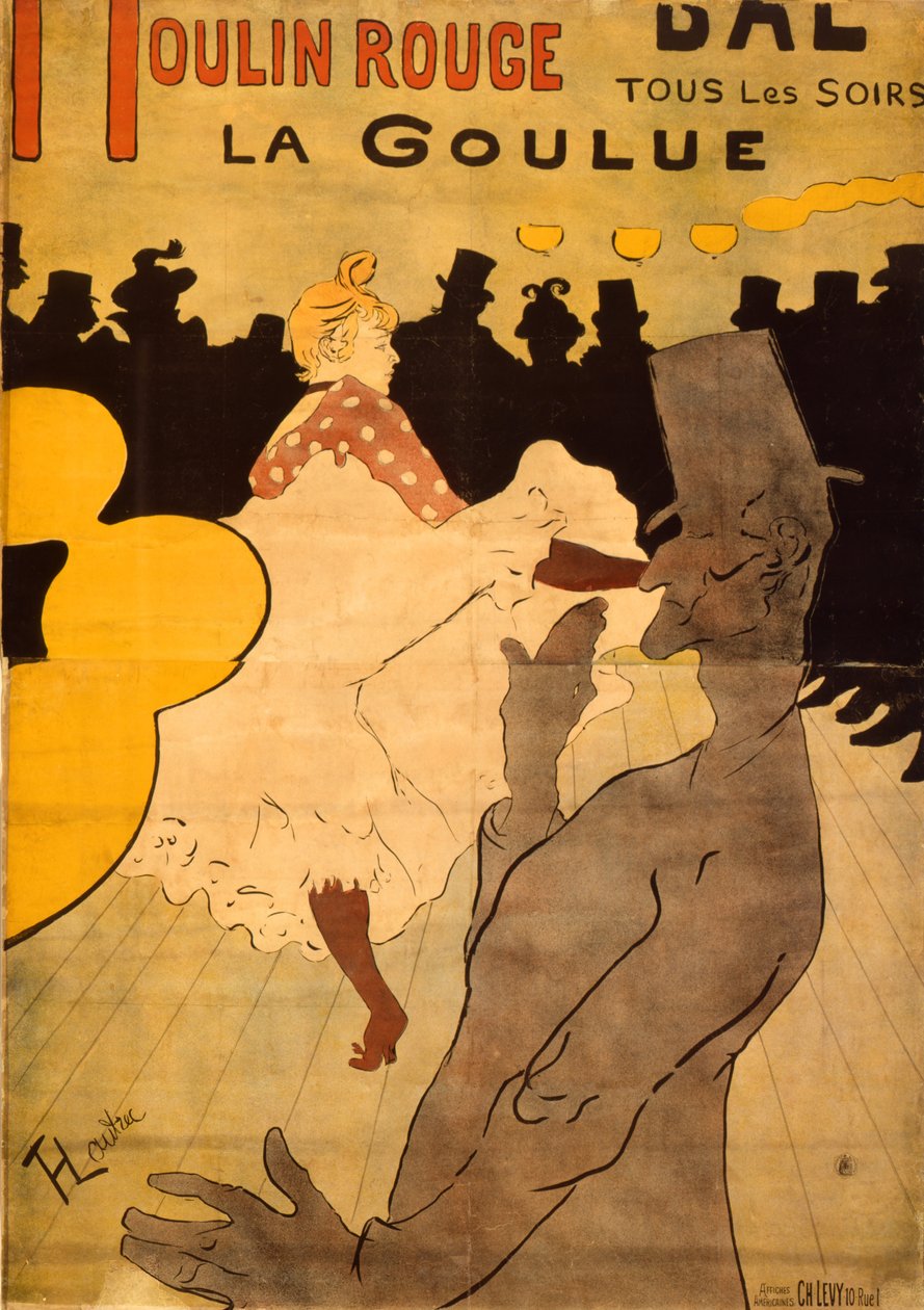 Moulin Rouge: La Goulue von Henri de Toulouse-Lautrec