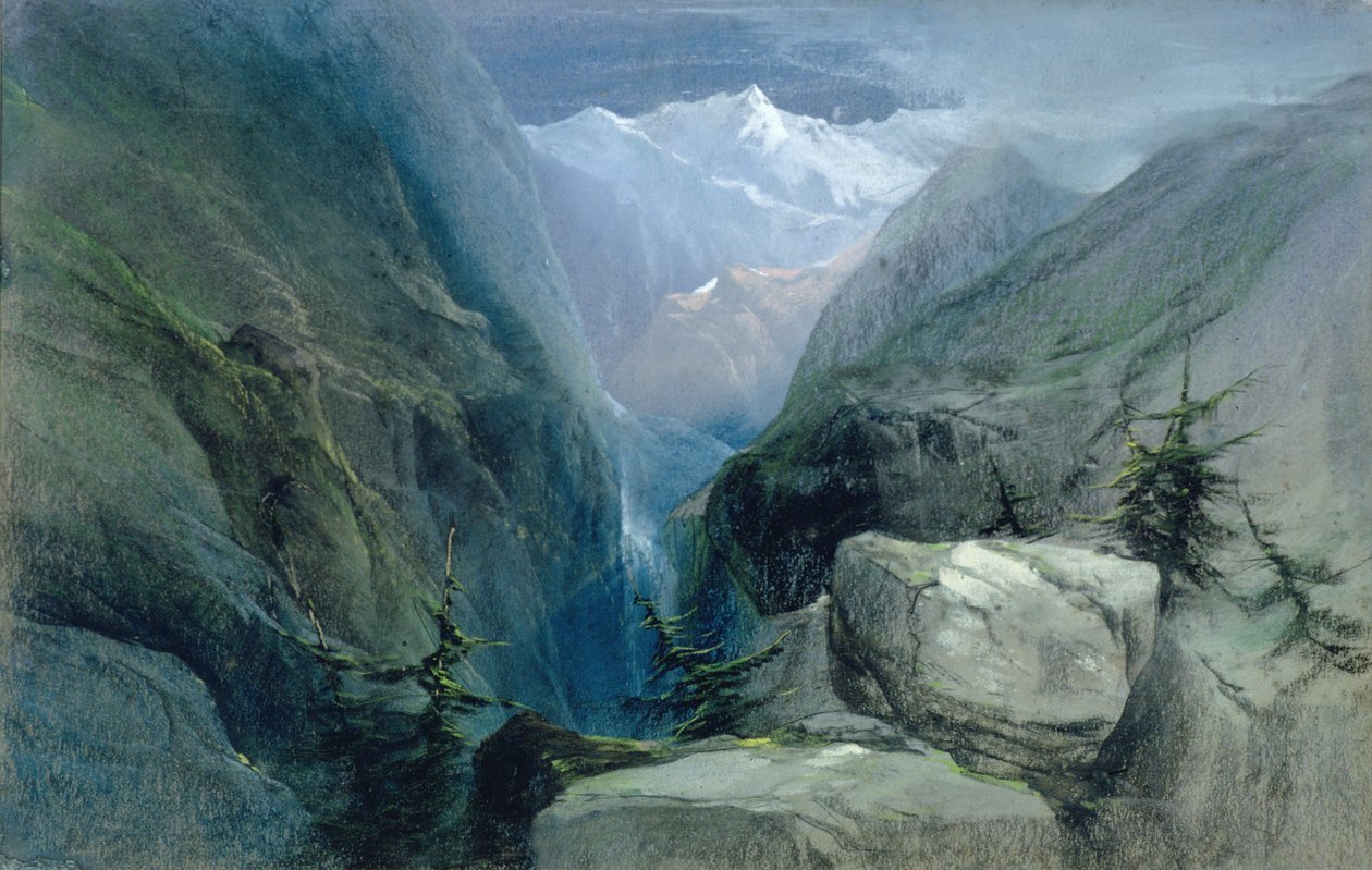 Berglandschaft von Henry Bright