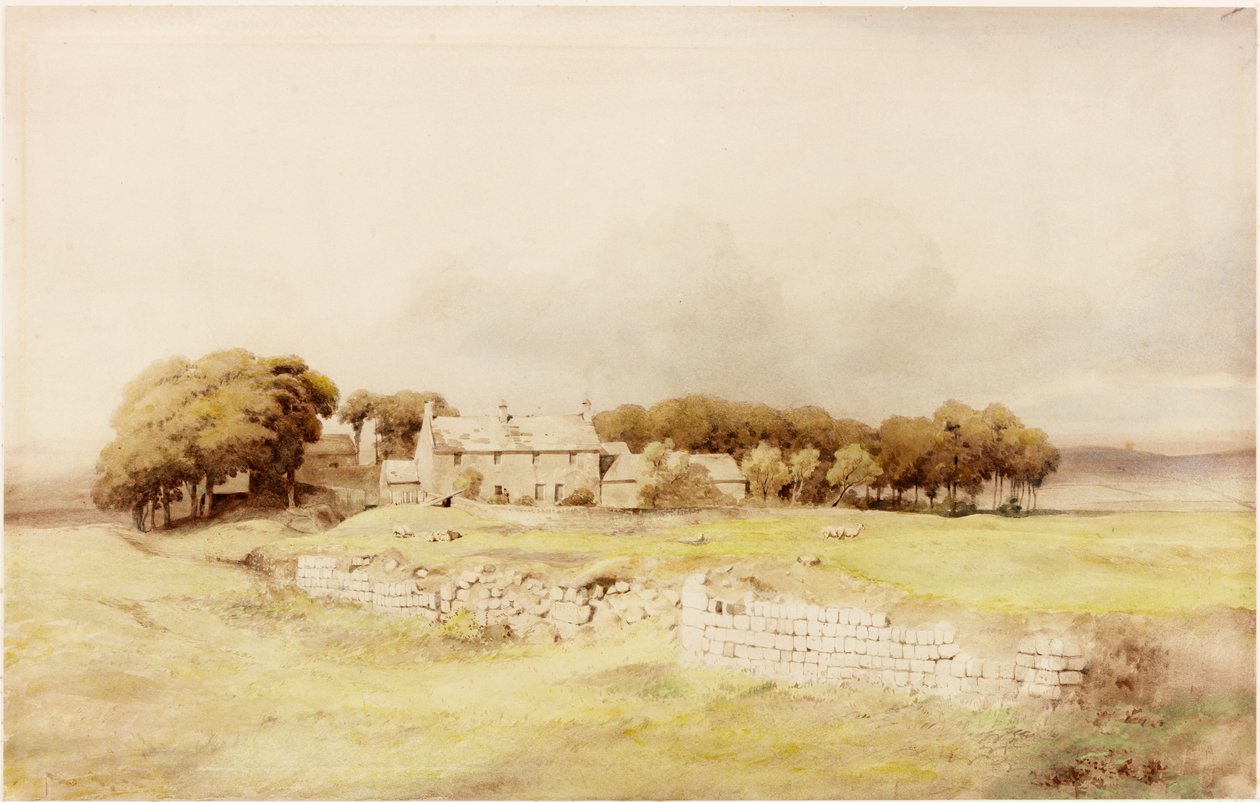 Birdoswald Bauernhaus von Henry Burdon Richardson