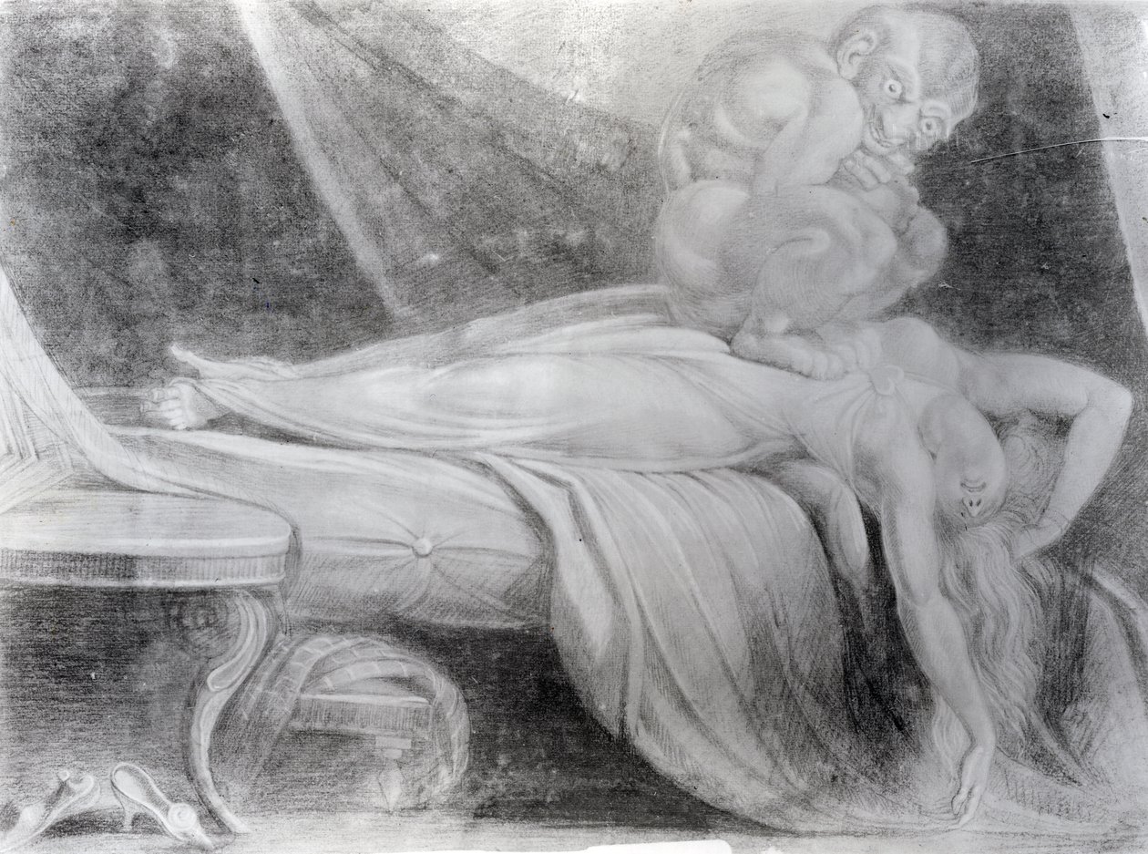 Der Albtraum, 1781 von Johann Heinrich Füssli