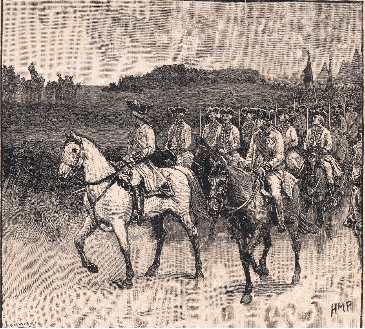 Kapitulation von Burgoyne in Saratoga AD 1777 von Henry Marriott Paget