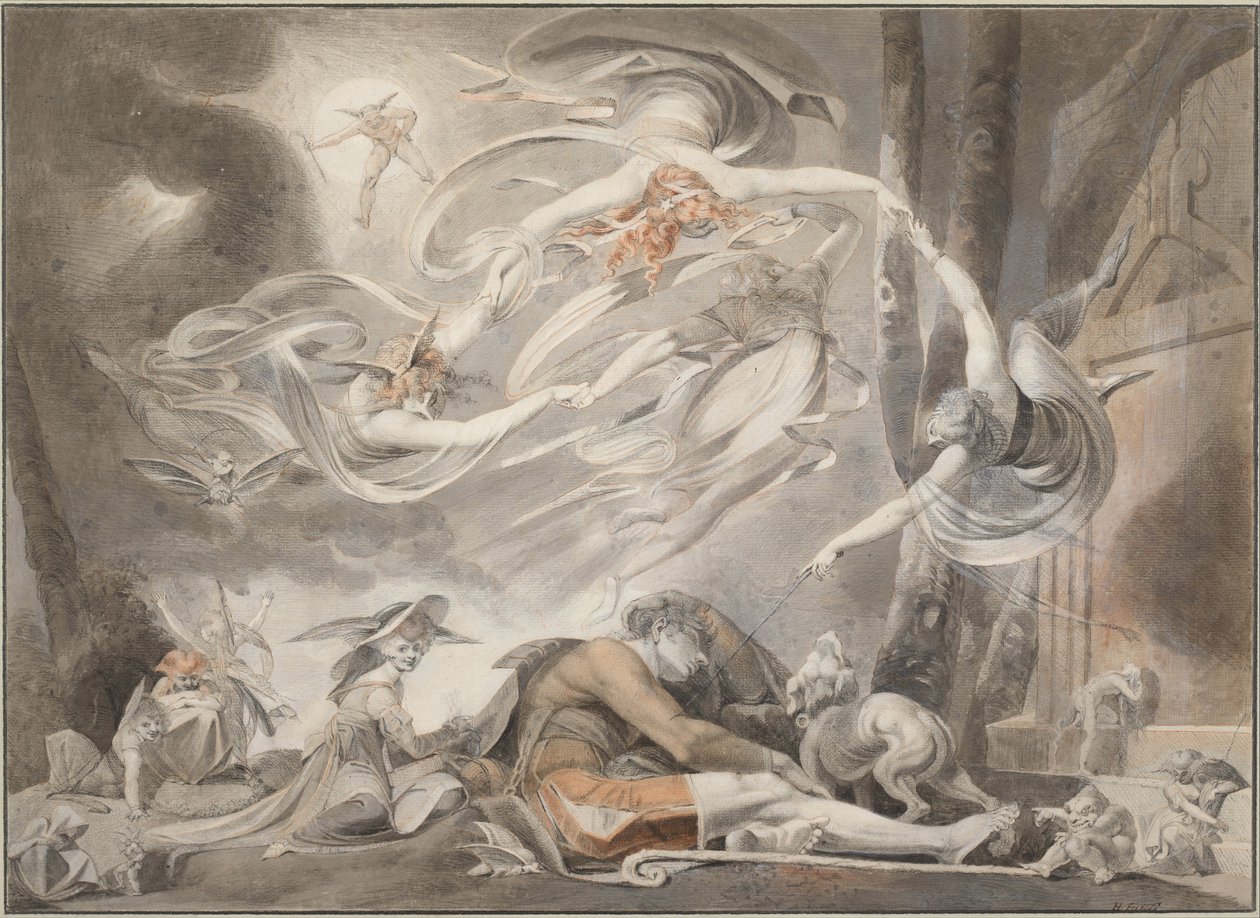 Der Traum des Hirten (um 1786) von Johann Heinrich Füssli