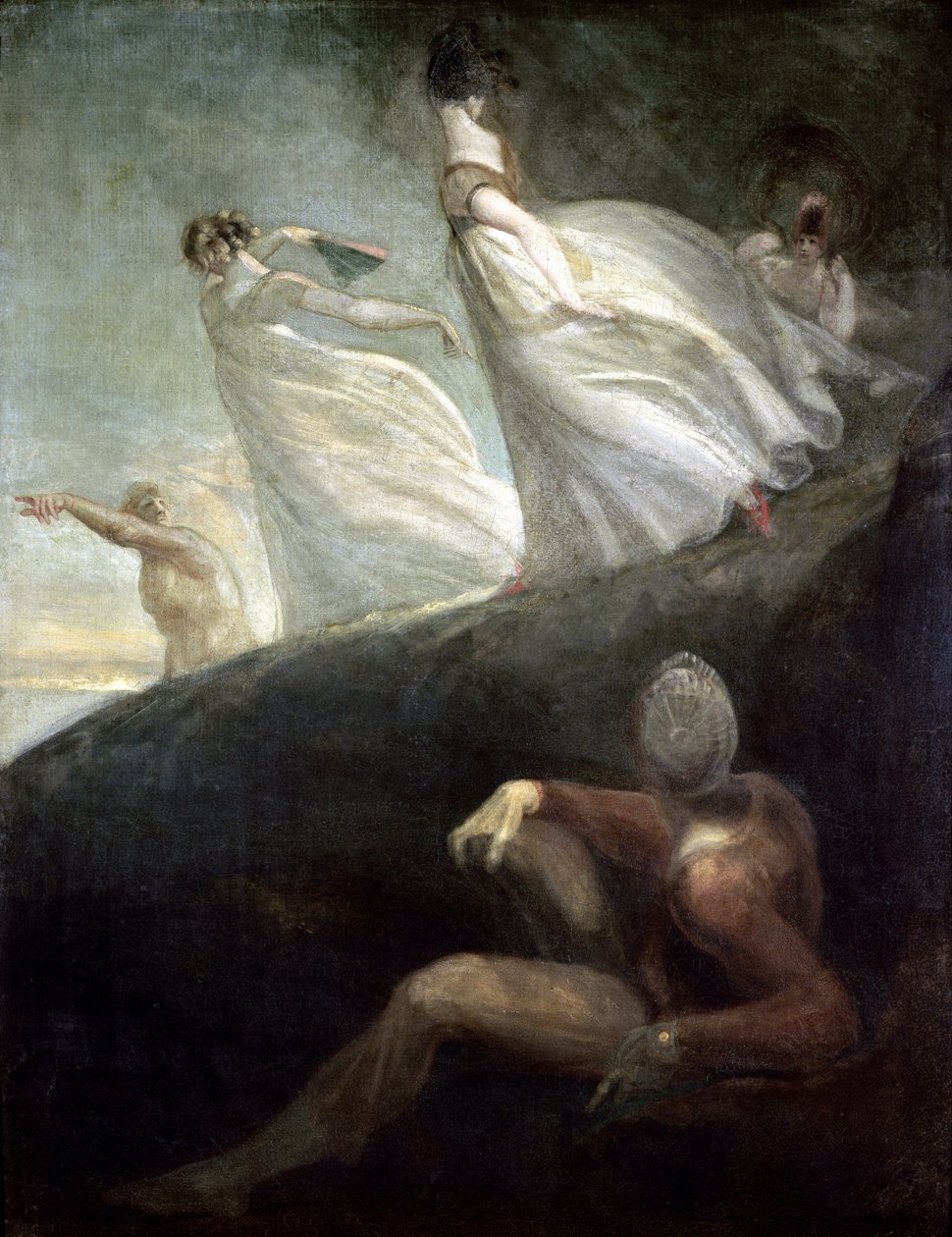 Die Frauen von Hastings von Henry (1741-1825) Fuseli