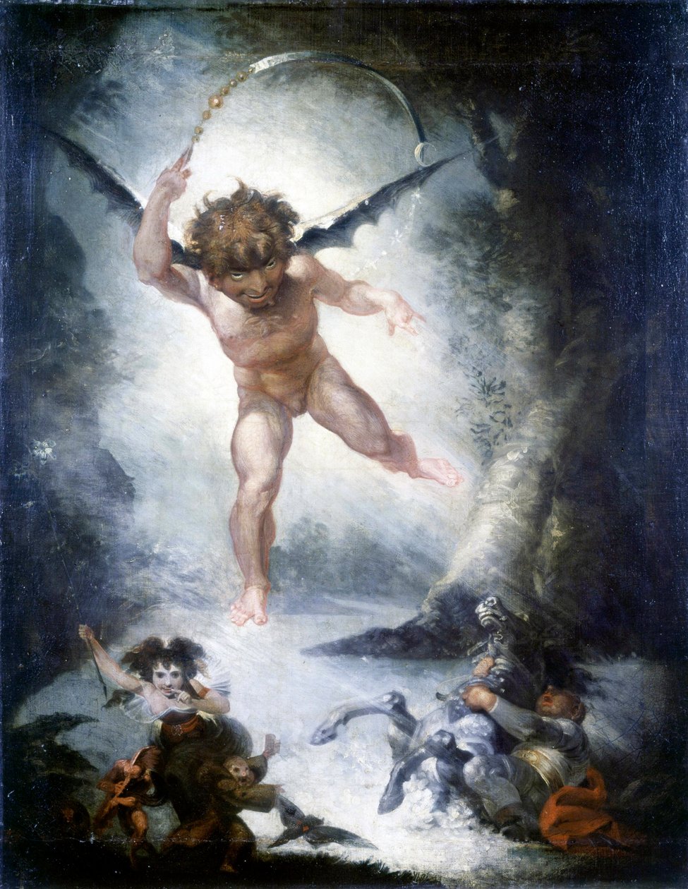 Robin Goodfellow (Puck) (Ein Sommernachtstraum) von Henry  Fuseli