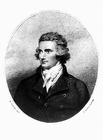 Mungo Park (1771-1805) - Gravur nach H. Edridge von Henry (after) Edridge