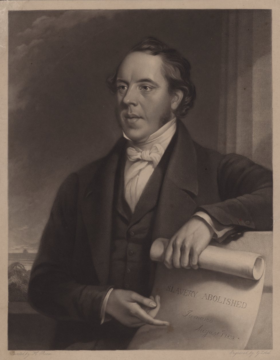 William Knibb, englischer baptistischer Missionar in Jamaika und Abolitionist von Henry (after) Room