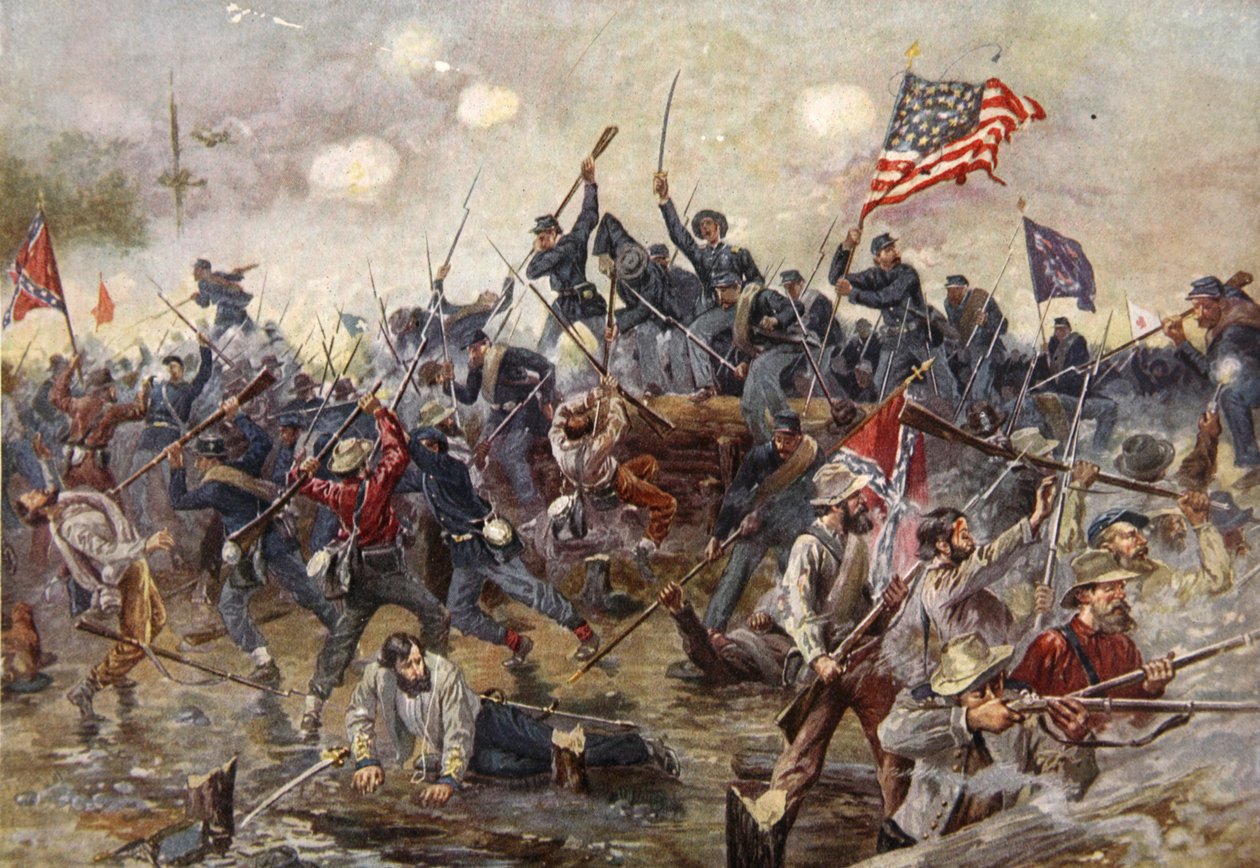 Die Schlacht von Spotsylvania, 8.-21. Mai 1864 von Henry Alexander Ogden