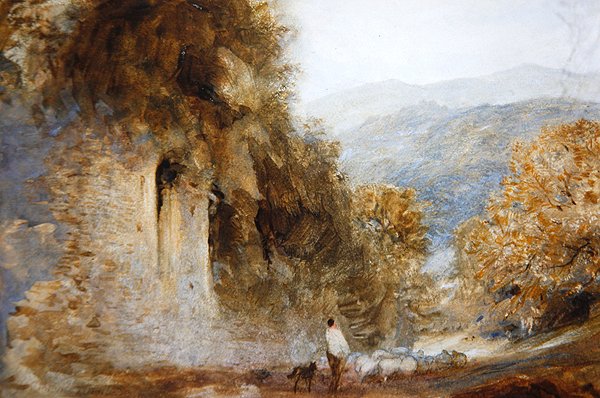 Romantische Landschaft, ca. 1849 von Henry Clarence Whaite