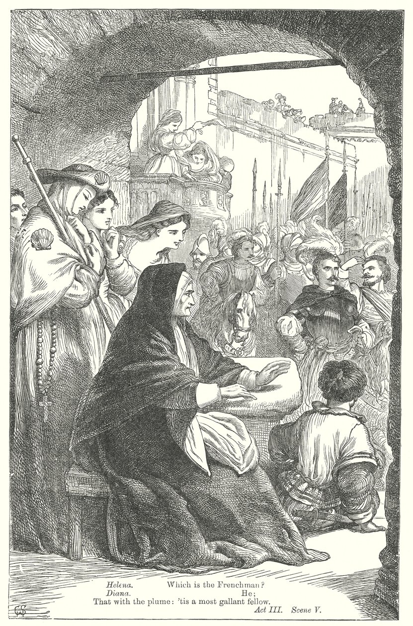 Ende gut, alles gut (Gravur) von Henry Courtney (after) Selous
