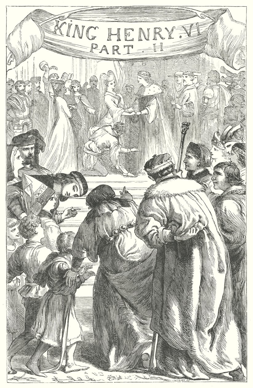 König Heinrich VI. Teil II von Henry Courtney (after) Selous