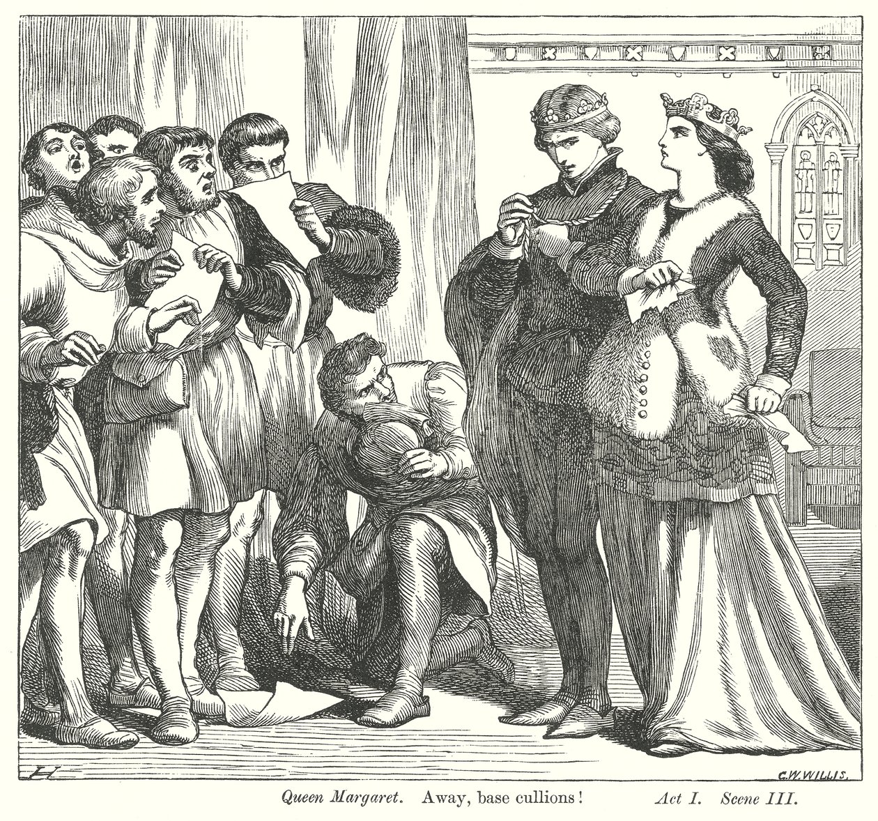 König Heinrich VI. Teil II von Henry Courtney (after) Selous