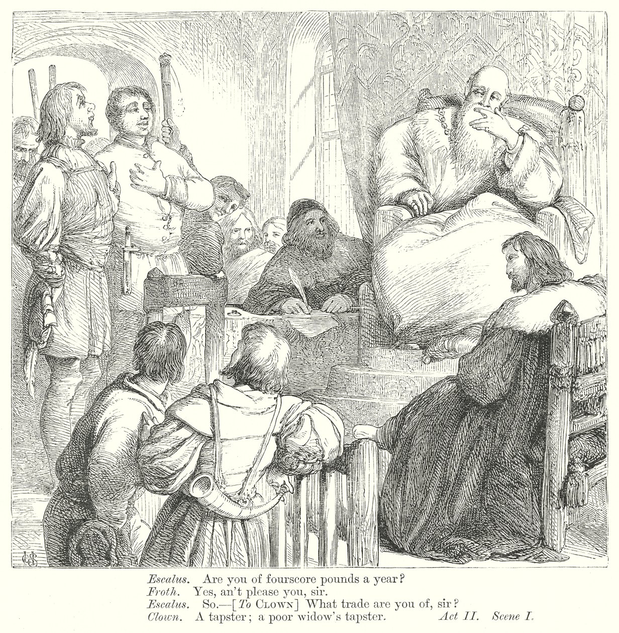 Maß für Maß von Henry Courtney (after) Selous
