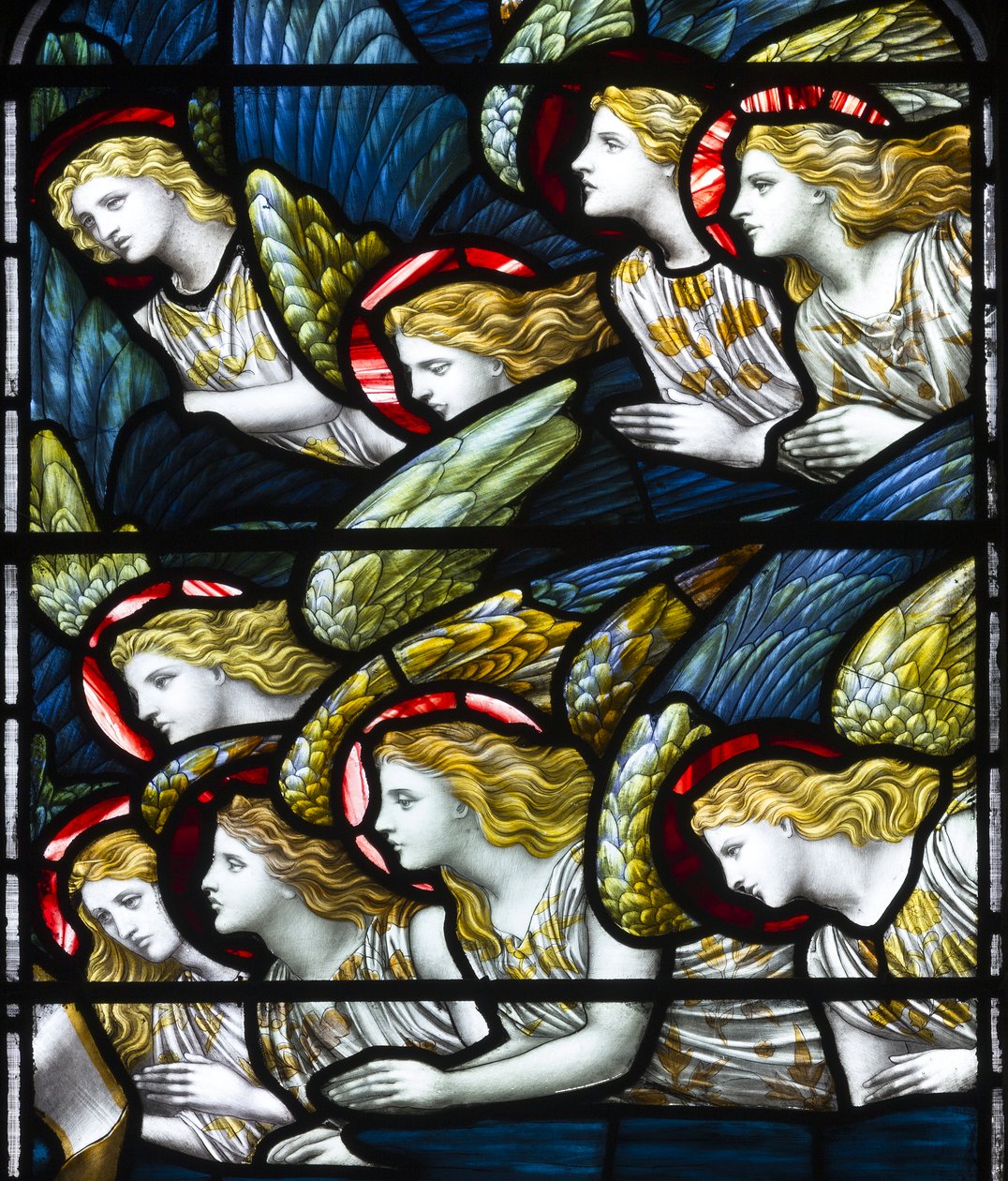 Engel, Anbetung des Lammes, 1884 von Henry Holiday