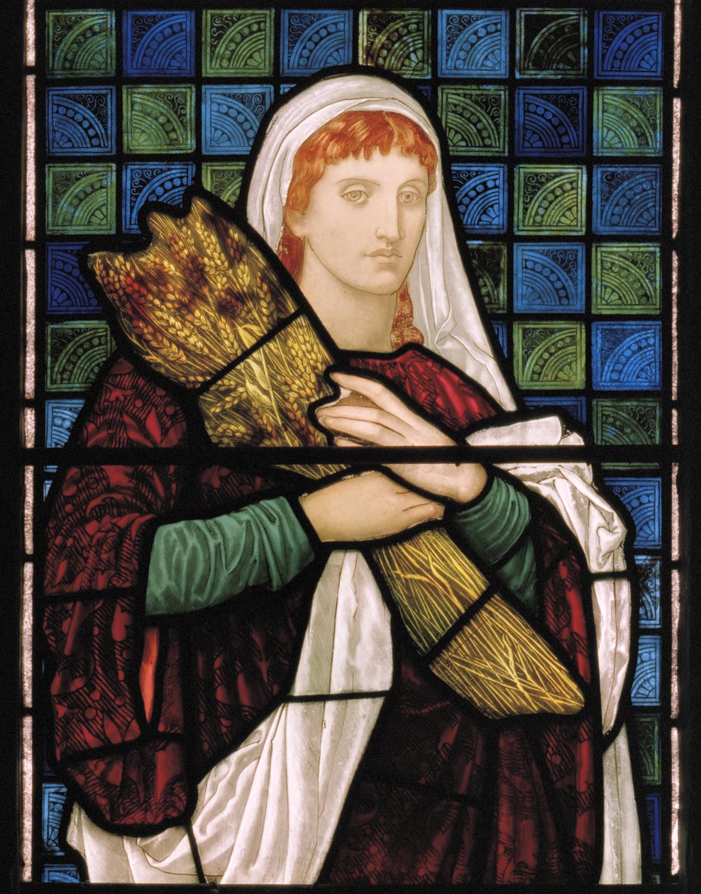 Ruth mit Korn, 1879 von Henry Holiday