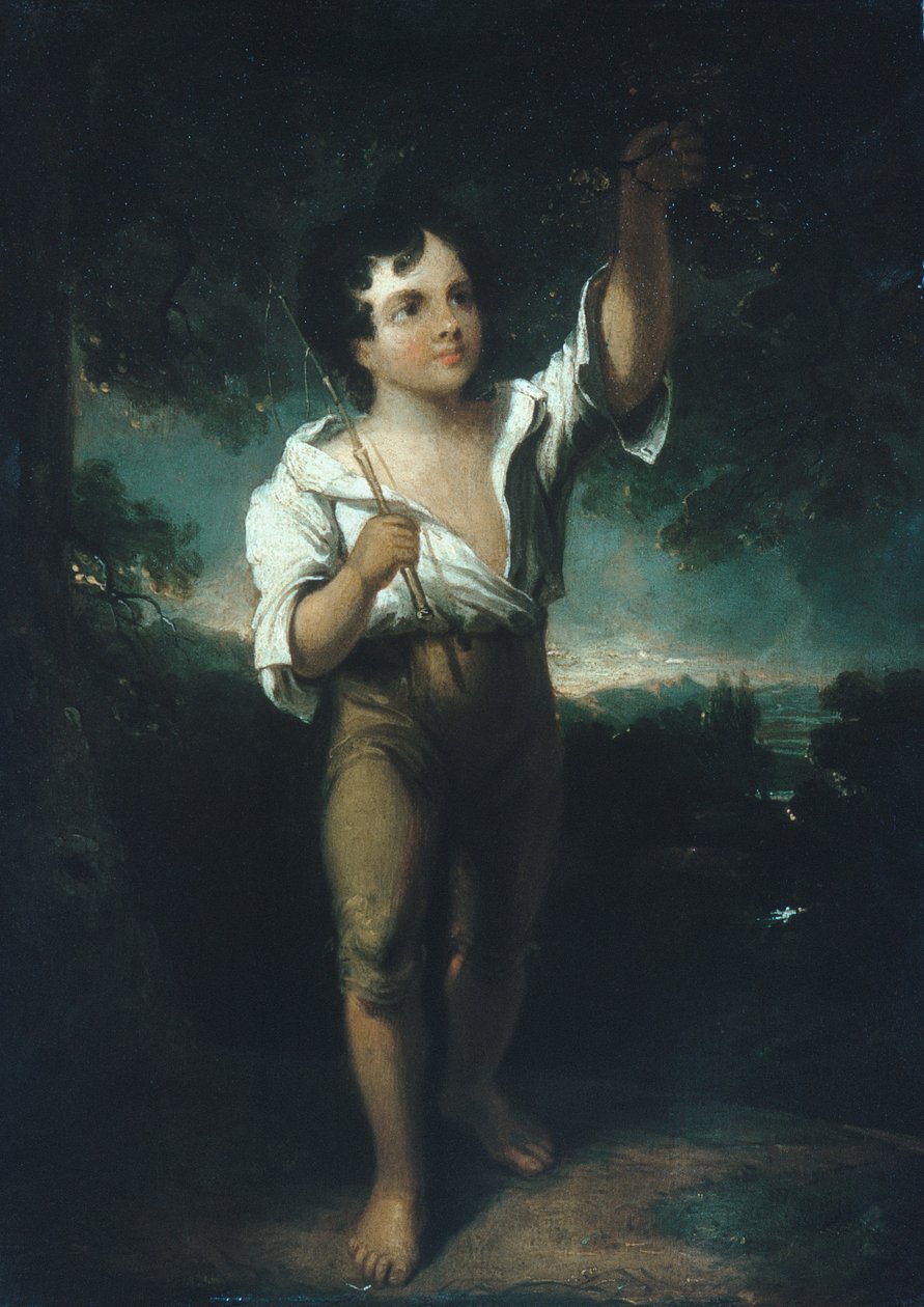 Der junge Fischer von Henry Inman