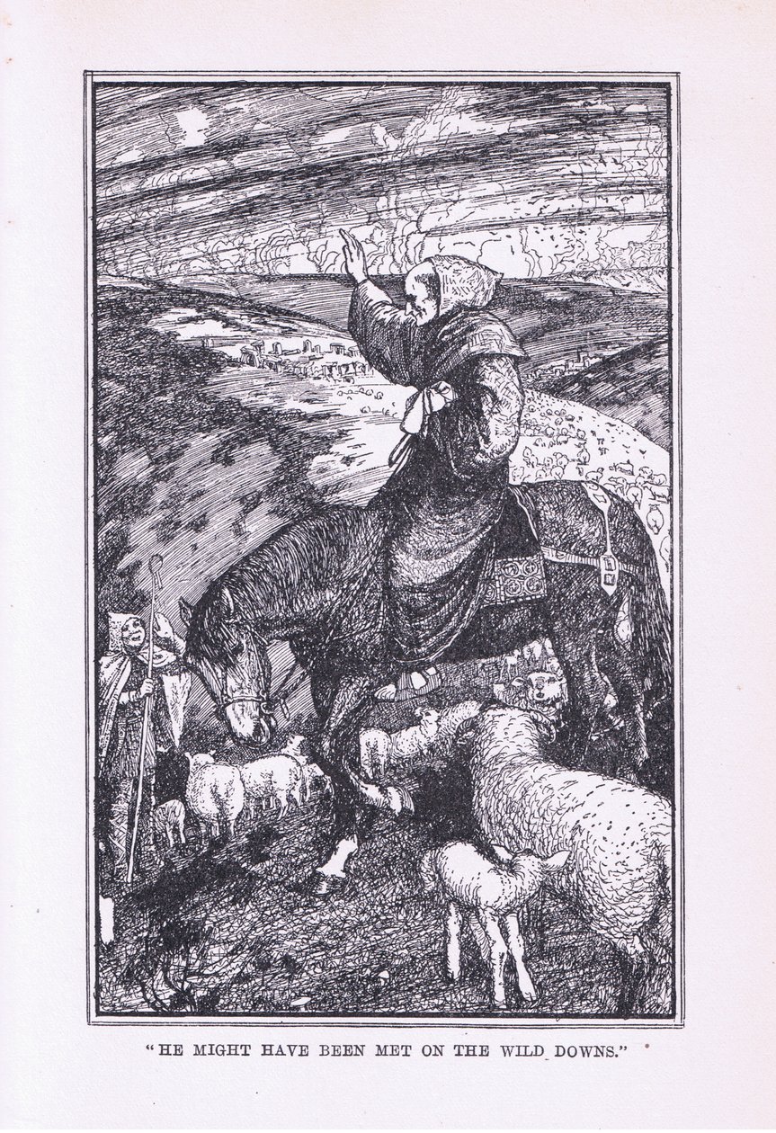 Er könnte auf den wilden Hügeln getroffen worden sein, 1912 von Henry Justice Ford