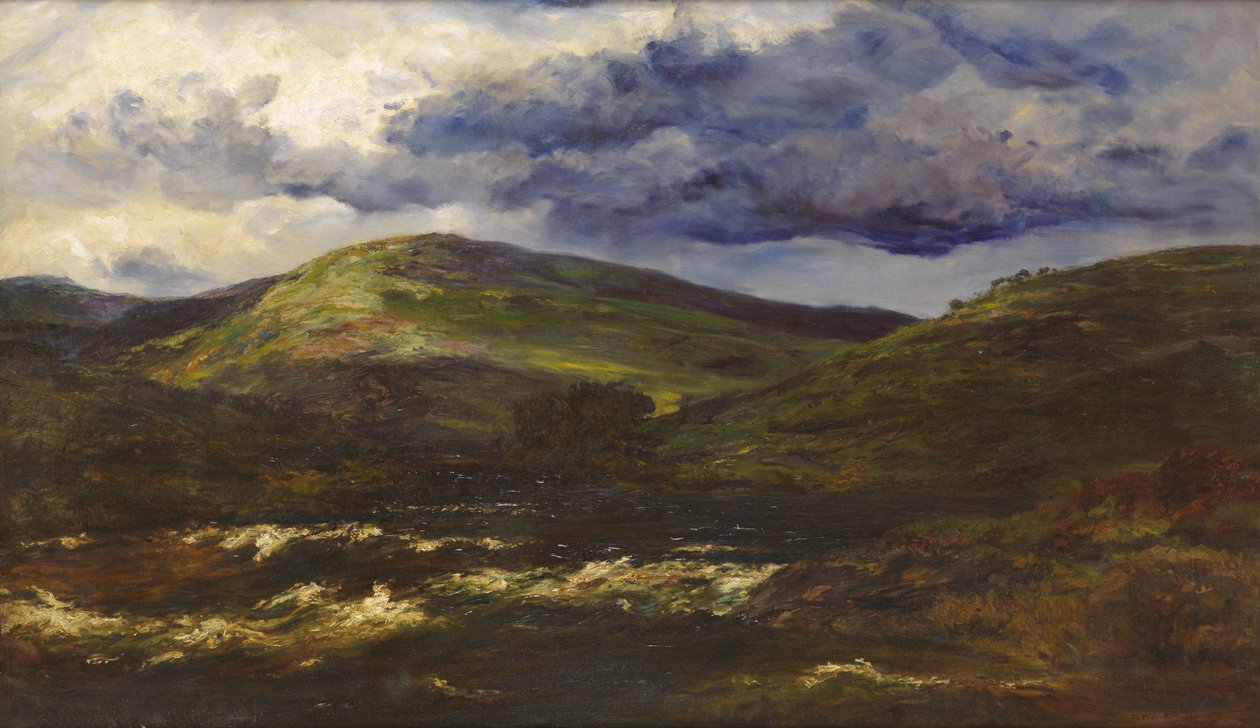 Glen Orchy, Sturm zieht auf, 1895 von Henry Moore