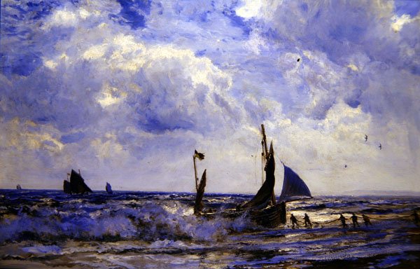Boote einholen von Henry Moore