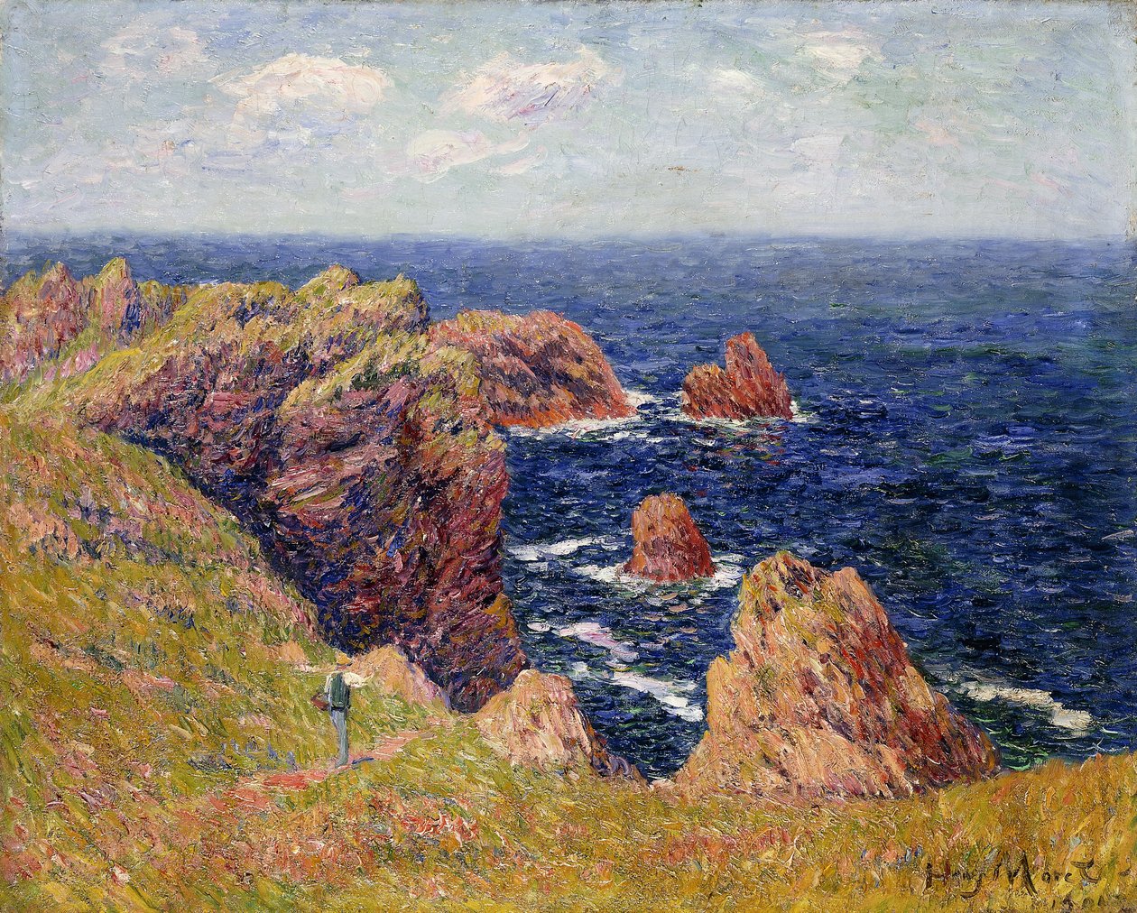 Die Bretagne Küste, ca. 1895 von Henry Moret