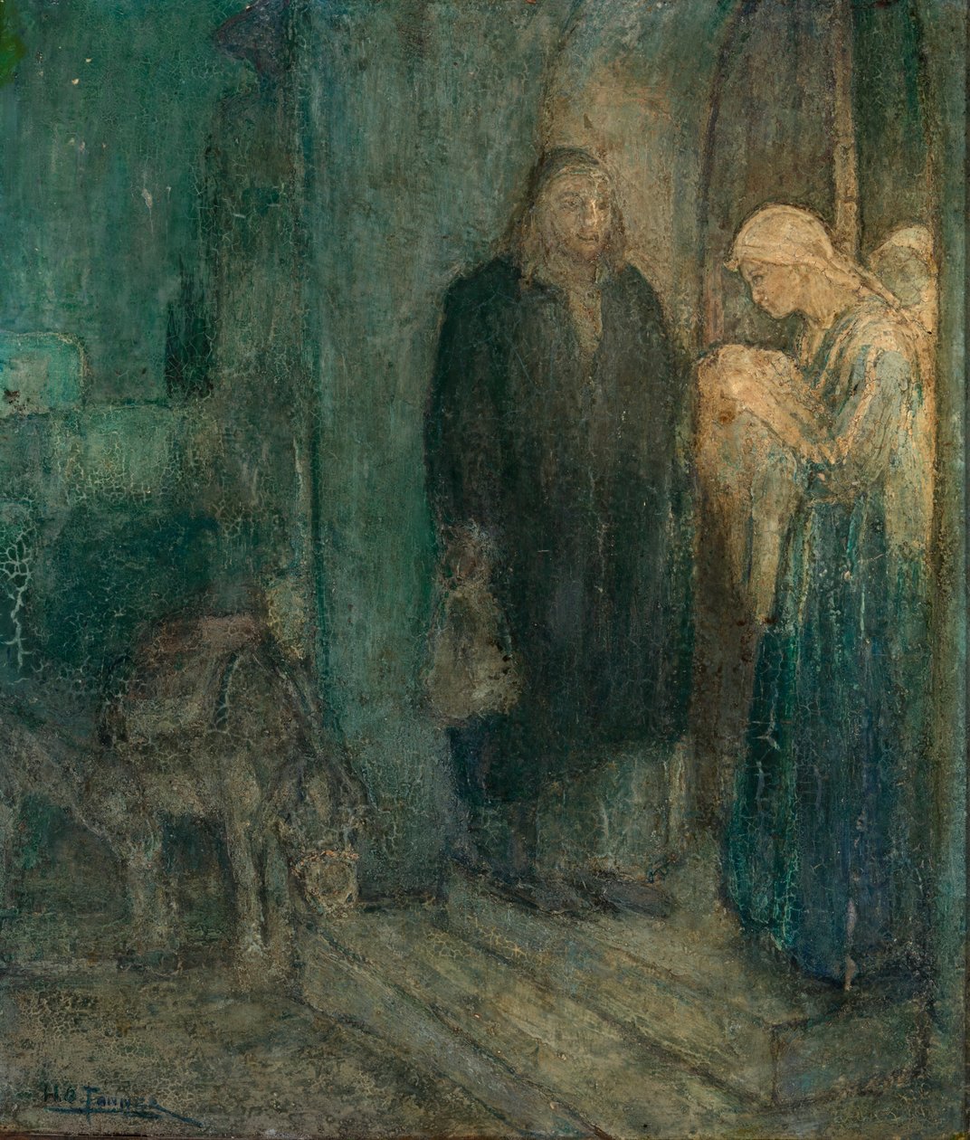 Abreise nach Ägypten im Gasthaus von Henry Ossawa Tanner