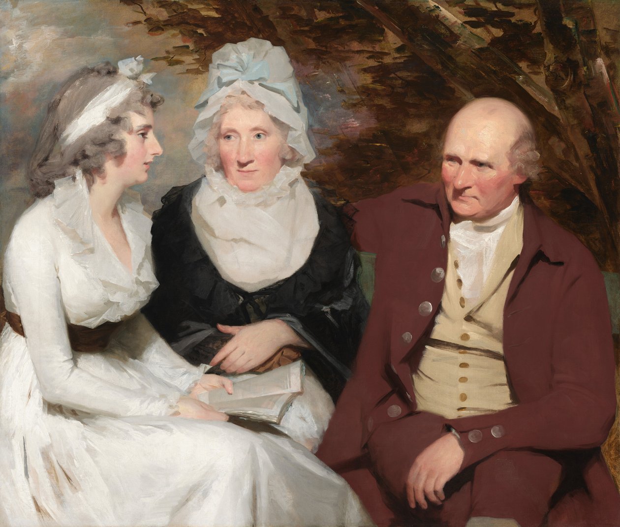 John Johnstone, Betty Johnstone und Miss Wedderburn von Henry Raeburn