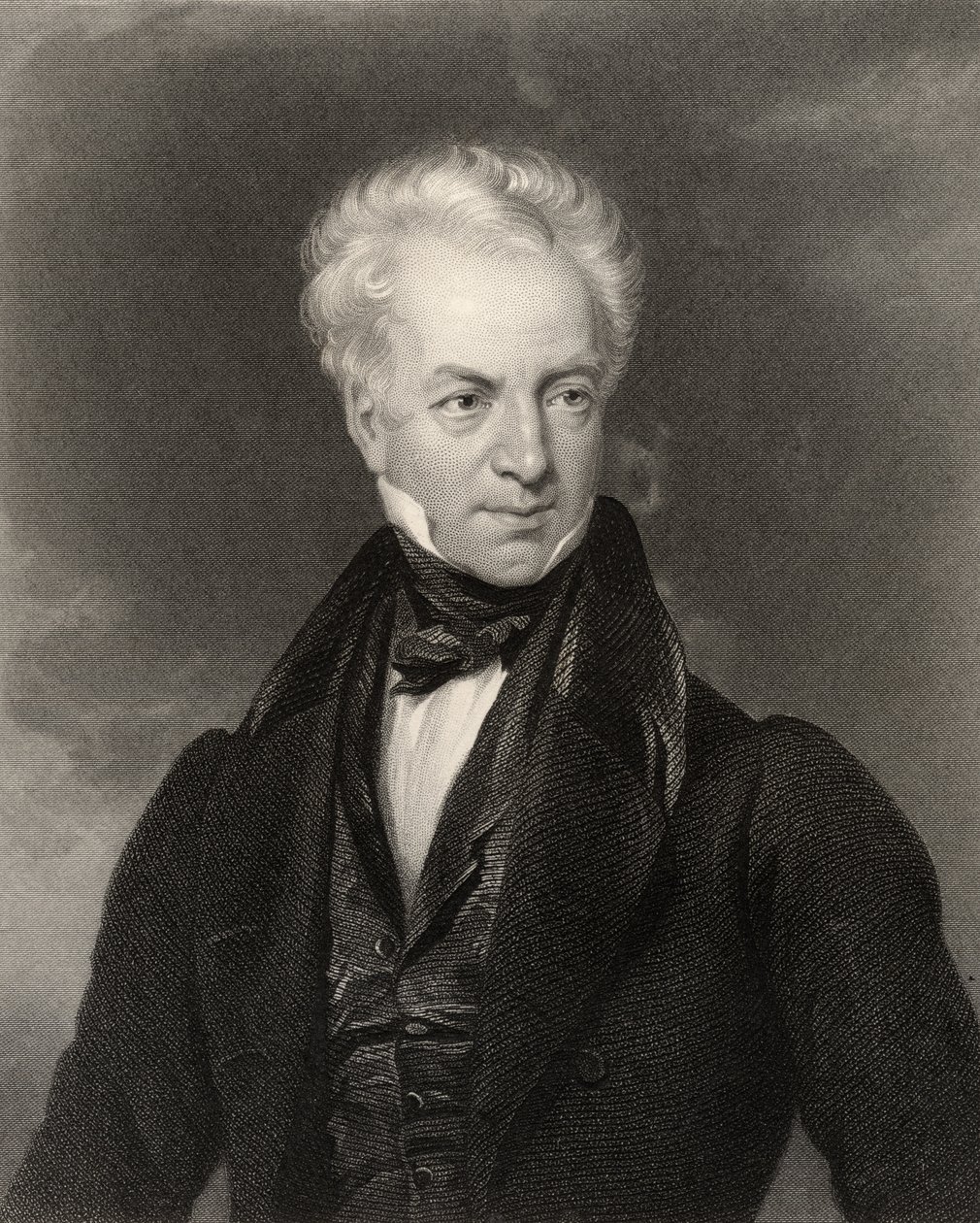 John Baron, graviert von W. Holl, aus 
