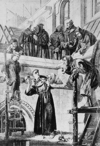 Der Franziskanische Bildhauer von Henry Stacey Marks