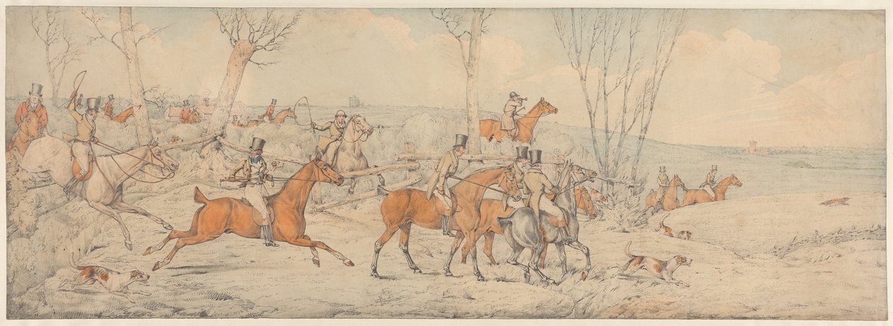 Fuchsjagd: Der Aufbruch von Henry Thomas Alken