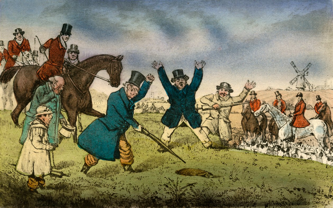 Alter Tom, der Veteran-Hase, und seine Erlebnisse, 1838 von Henry Thomas Alken
