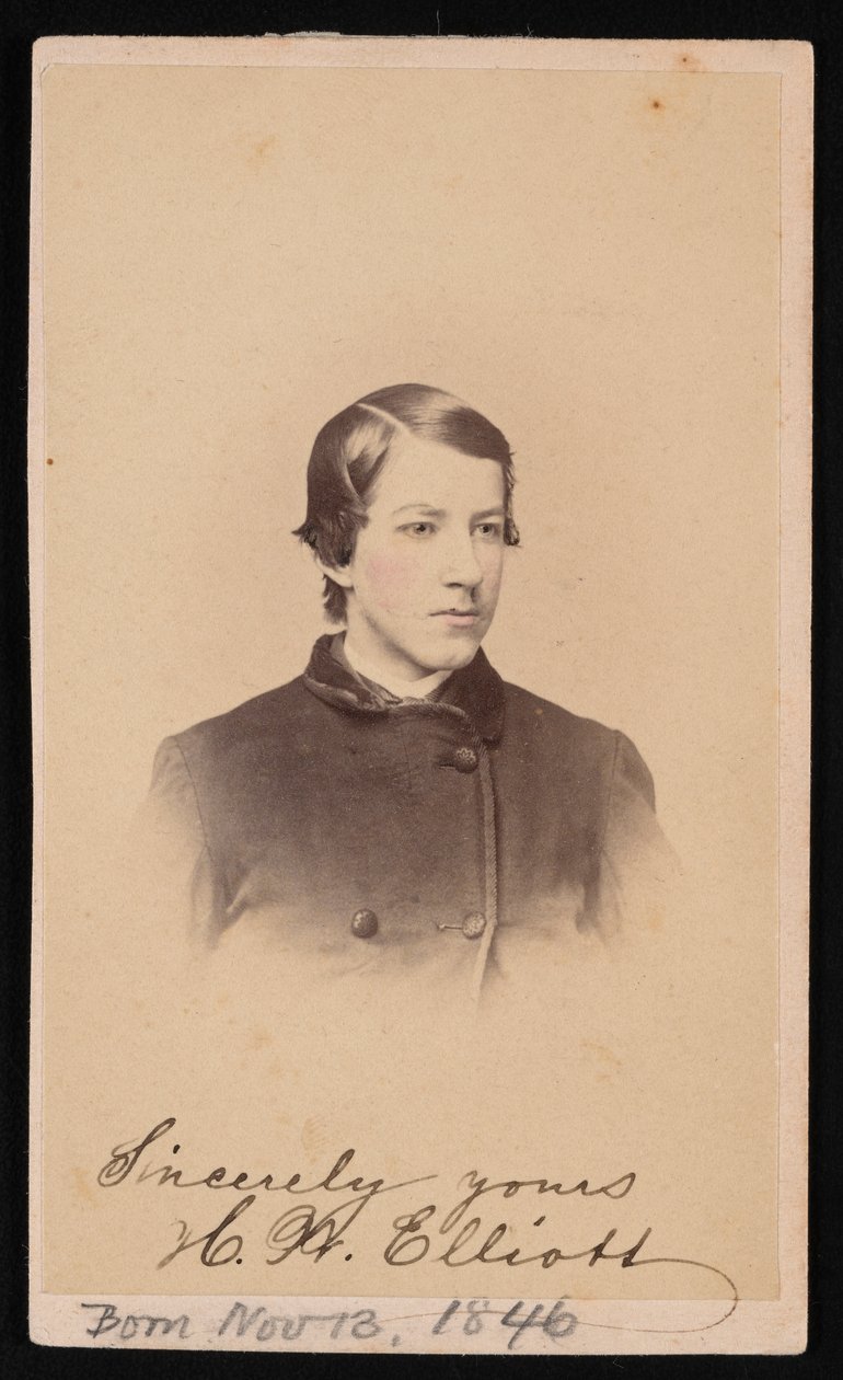 Porträt von Henry Wood Elliott 1846-1930, 1865 von Henry Ulke