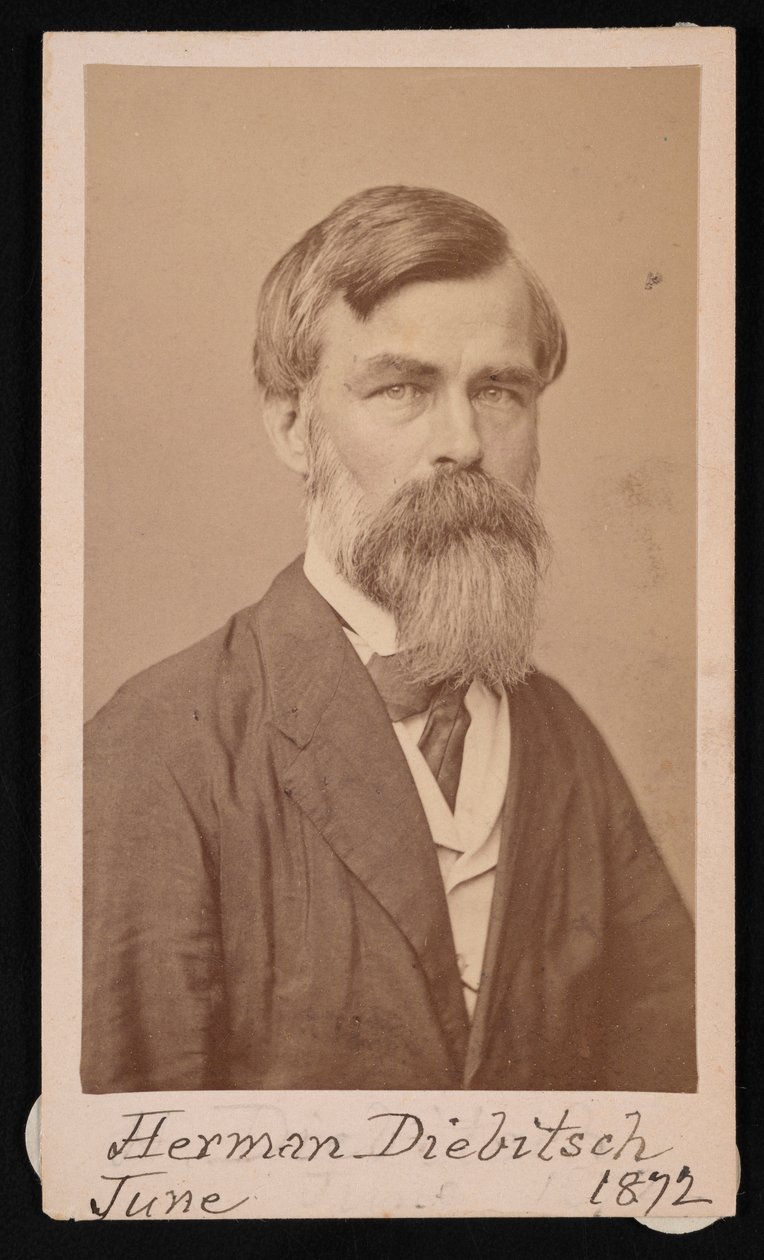 Porträt von Herman Henry Diebitsch von Henry Ulke