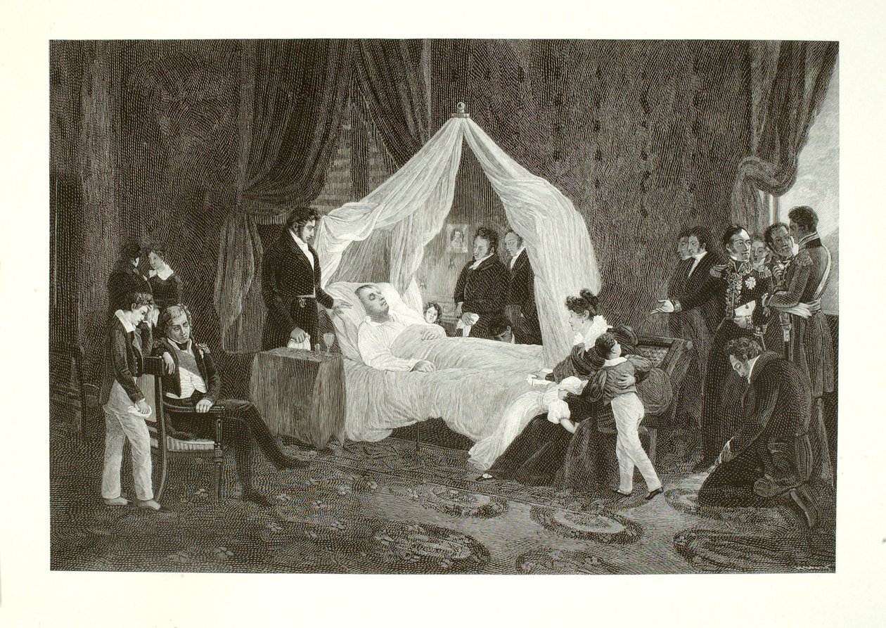 Tod Napoleons I. von Henry Wolf