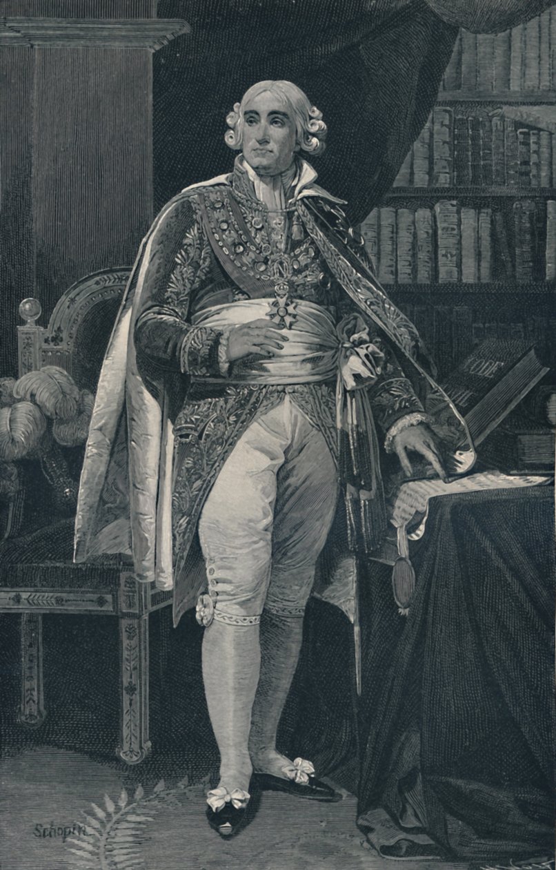 Jean-Jacques-Régis De Cambacérès - Herzog von Parma, um 1800, 1896 von Henry Wolf