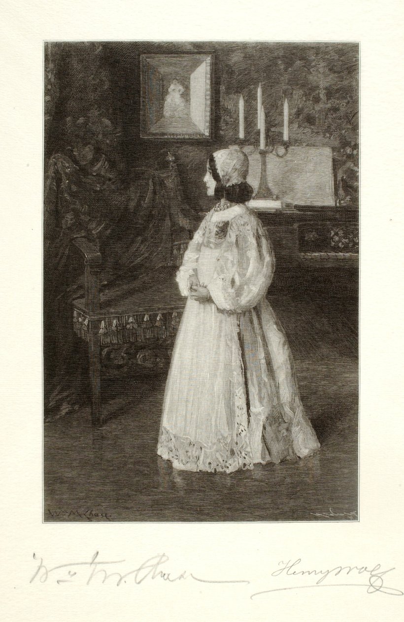 Die Tochter des Künstlers Alice von Henry Wolf