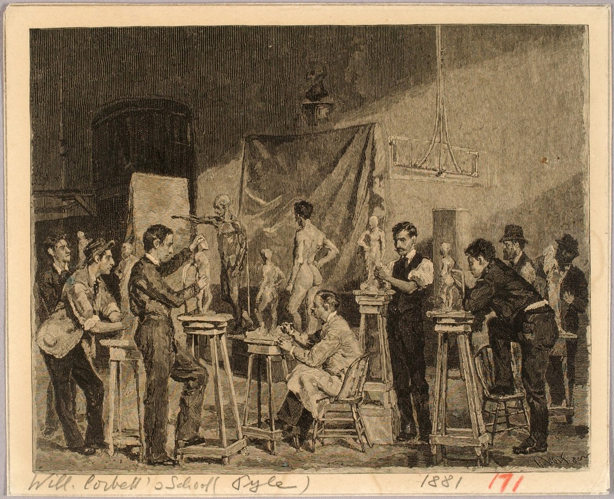 William Corbetts Schule von Henry Wolf