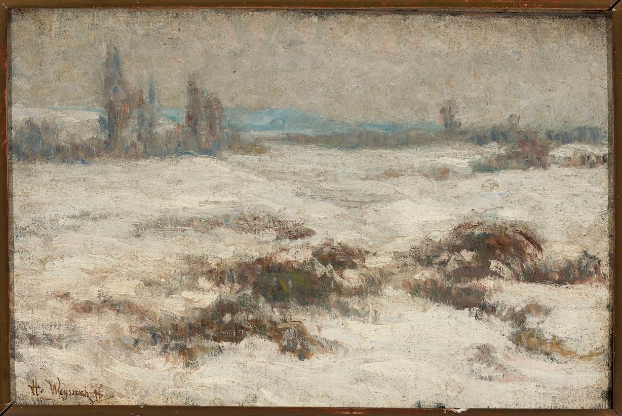 Winterlandschaft von Henryk Weyssenhoff