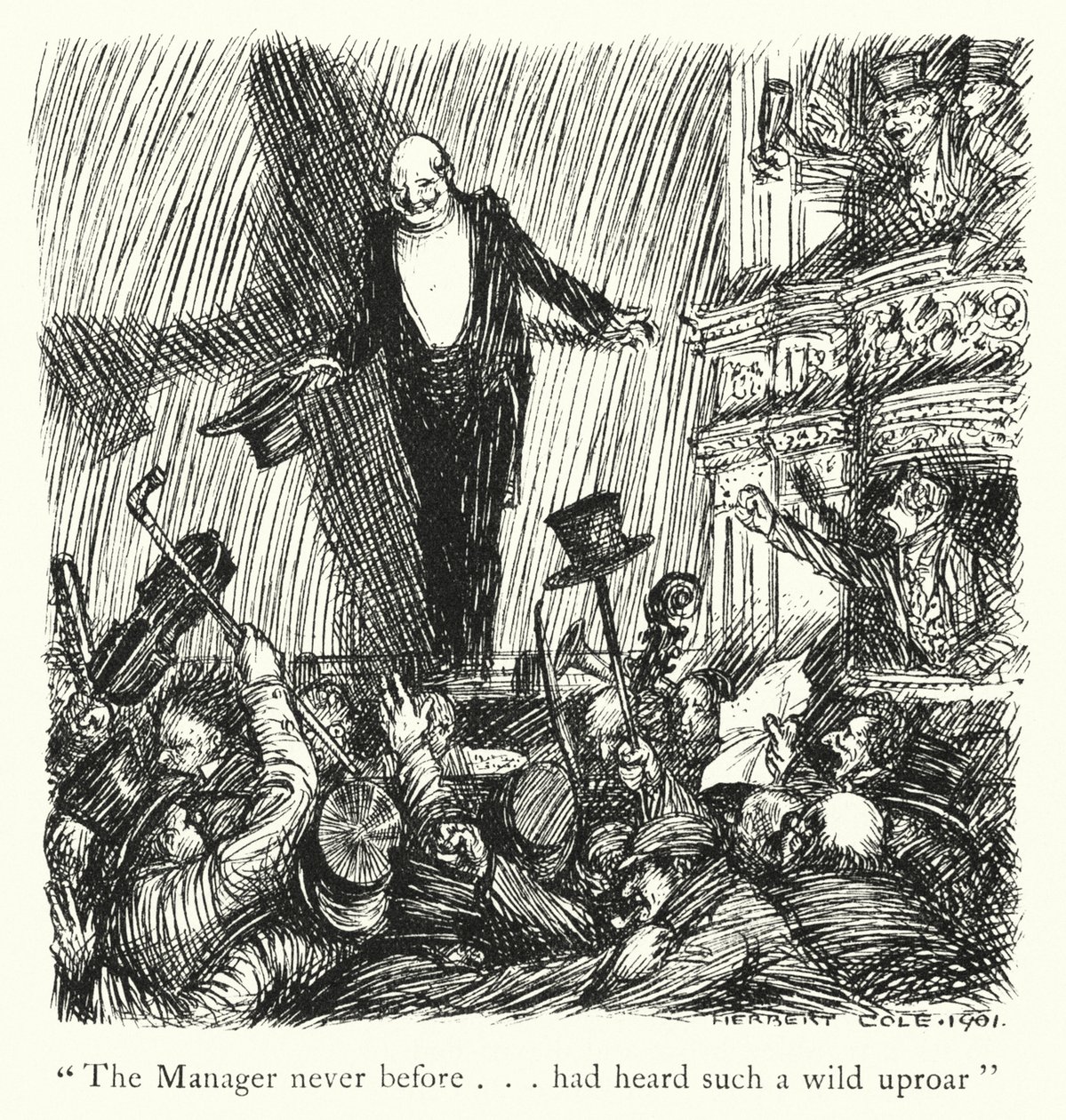 Ingoldsby Legenden: Ein Streit in einem Omnibus, Box von Herbert Cole