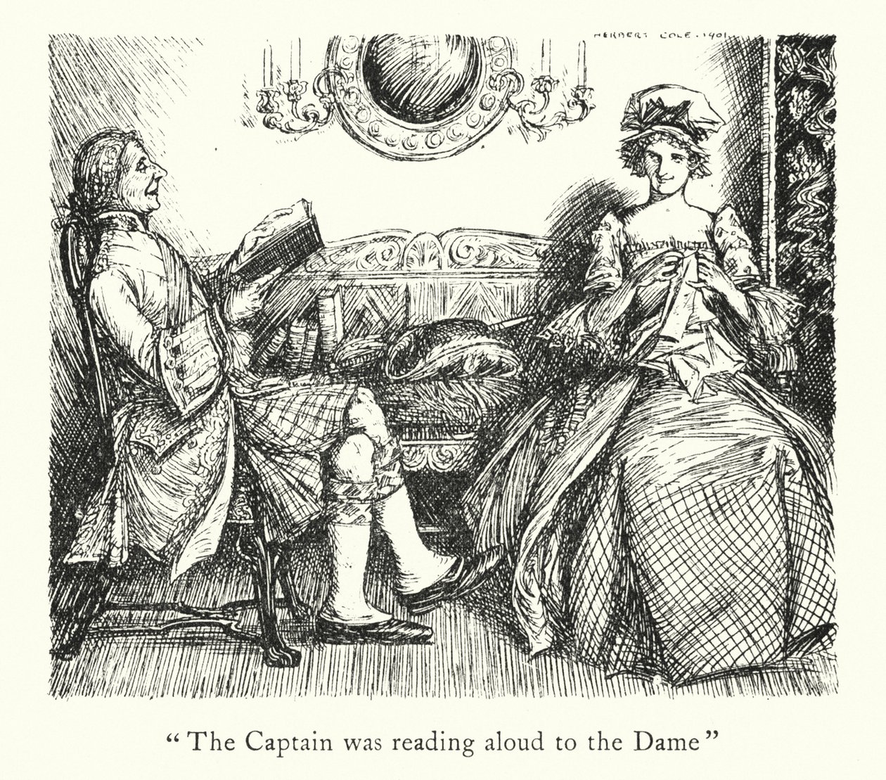 Ingoldsby Legenden: Der Ritter und die Dame von Herbert Cole