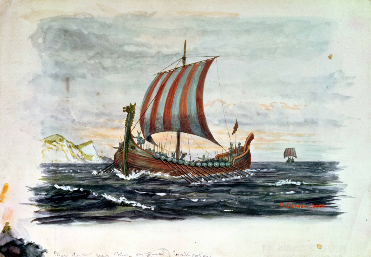 Wikingerschiff von Herbert Oakes Jones