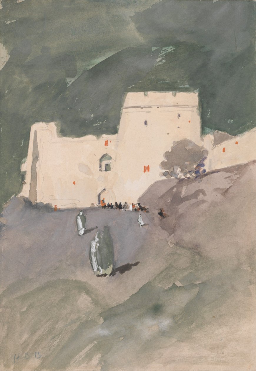 Eine maurische Zitadelle von Hercules Brabazon Brabazon