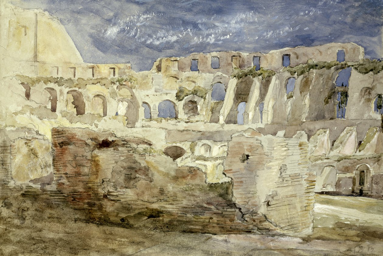 Das Kolosseum, Rom von Hercules Brabazon Brabazon