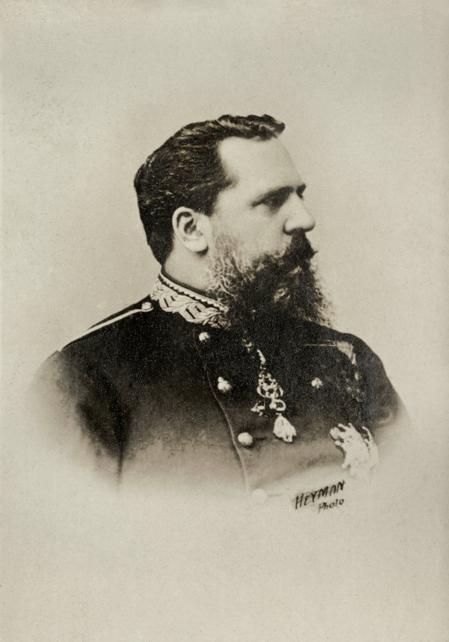 Porträt von Don Carlos Prinz von Bourbon von Heyman