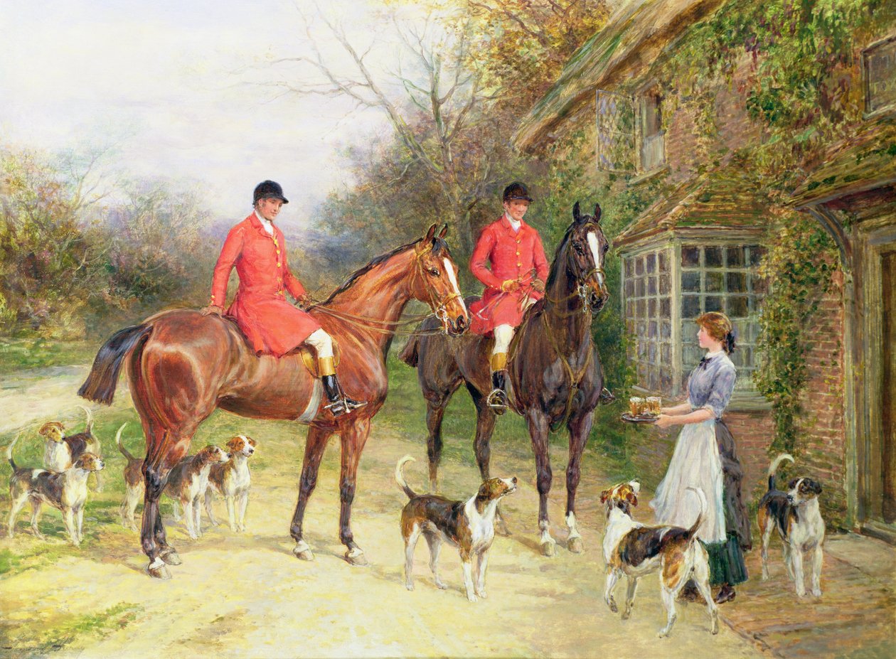 Ein Halt im Fuchswirtshaus von Heywood Hardy