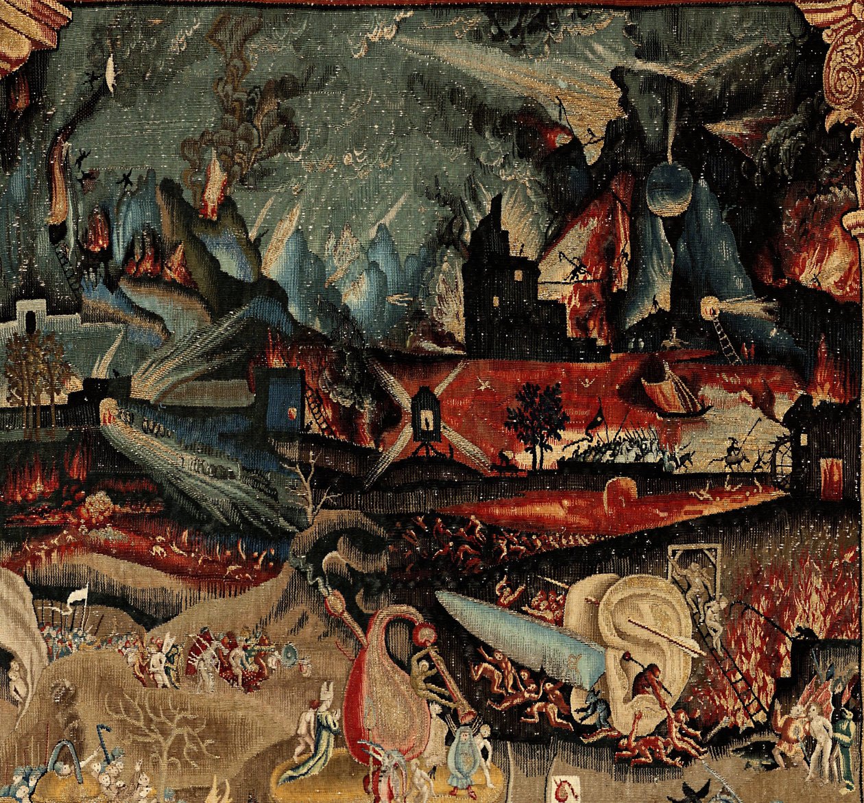 Der Garten der Lüste (ca. 1560) von Hieronymus (after) Bosch