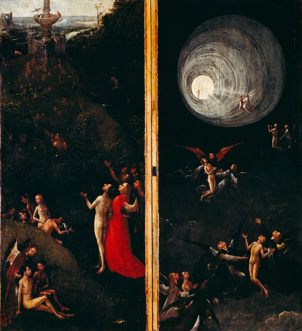 Aufstieg ins Empyreum von Hieronymus Bosch