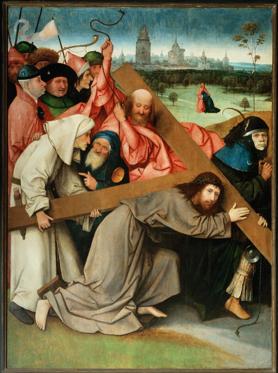 Christus trägt das Kreuz von Hieronymus Bosch