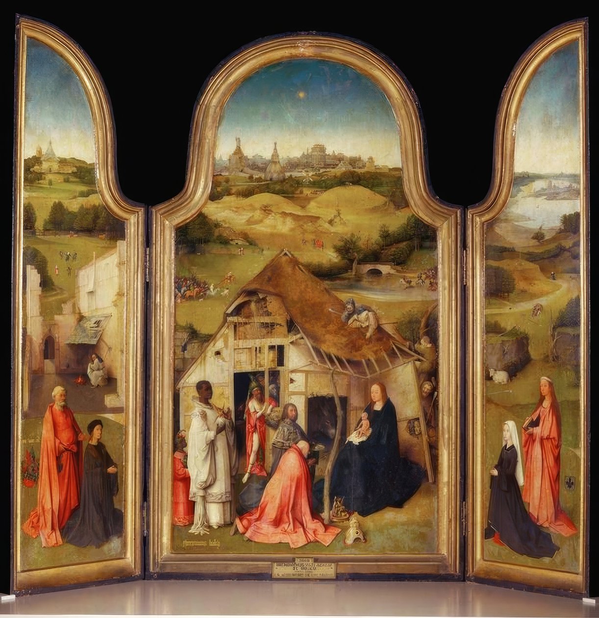 Die Anbetung der Könige von Hieronymus Bosch
