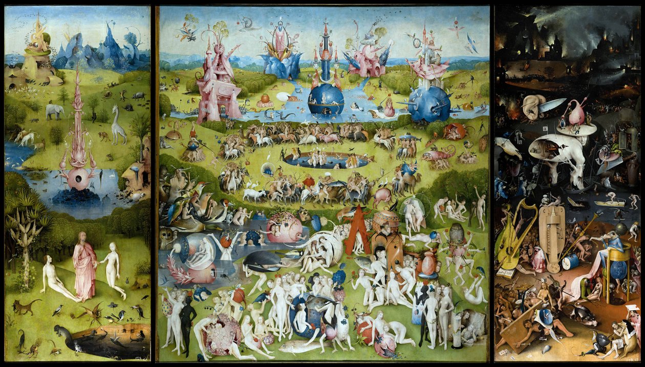 Der Garten der Lüste von Hieronymus Bosch