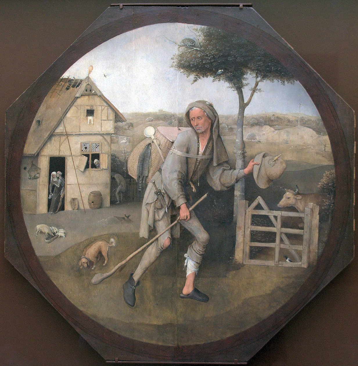 Der Hausierer, Das Gleichnis vom verlorenen Sohn von Hieronymus Bosch