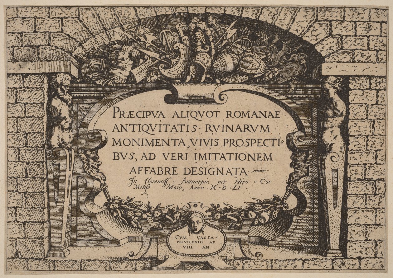 Titelseite von Hieronymus Cock